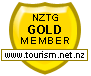 Gold member logo