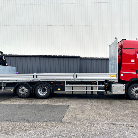 Un nouveau camion pour la flotte TRANSCAFF !