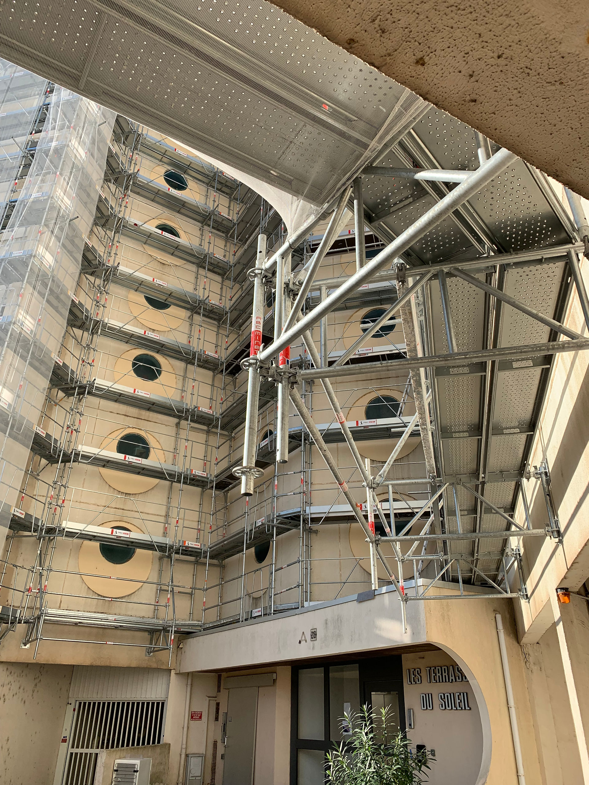 Chantier les "Terrasses du Soleil" Carnon