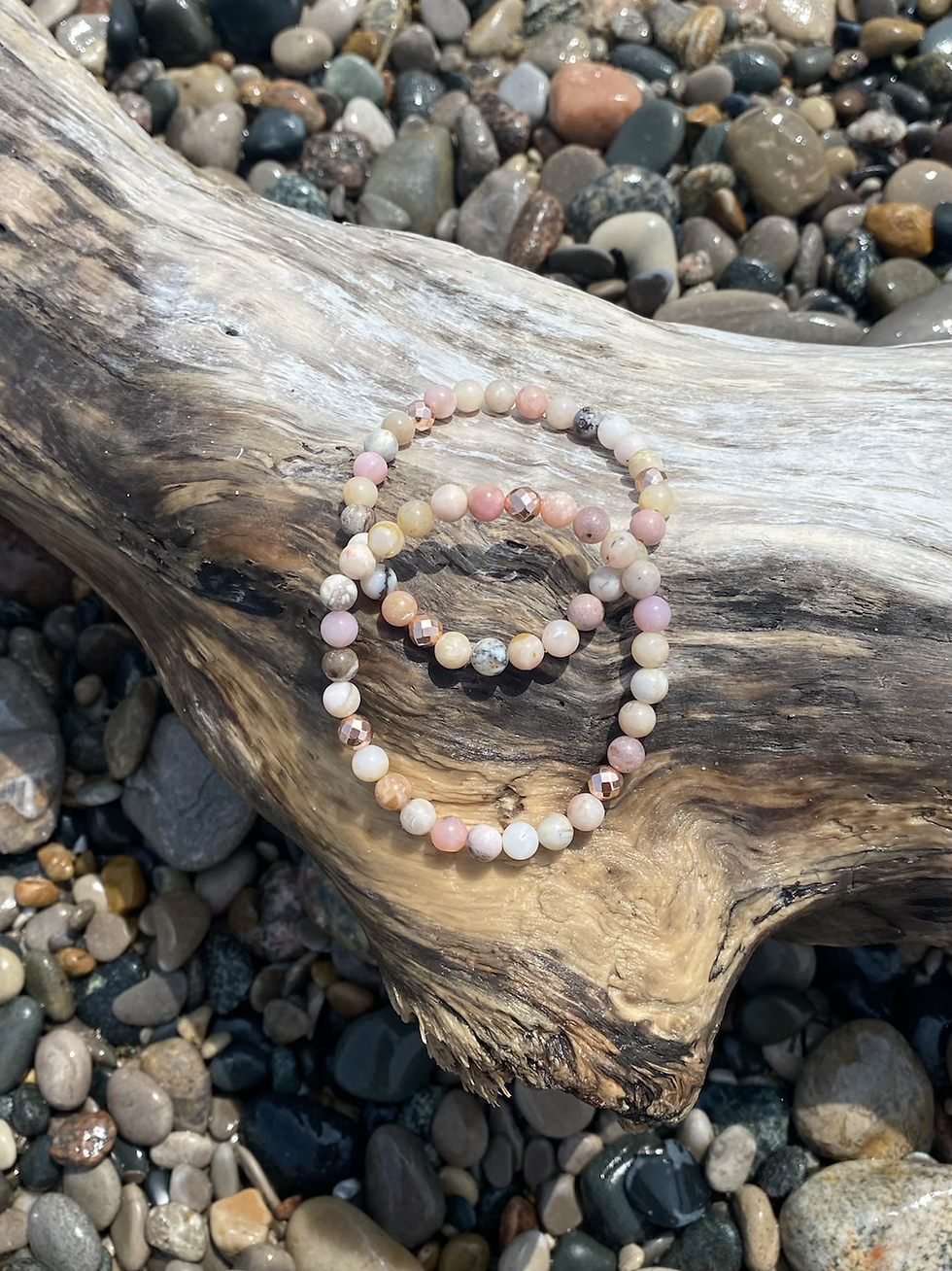 Thumbnail: Pink Opal | Rose Gold Hematite 