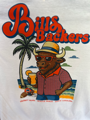 White Bills Backers Tee | grumpymonkmb