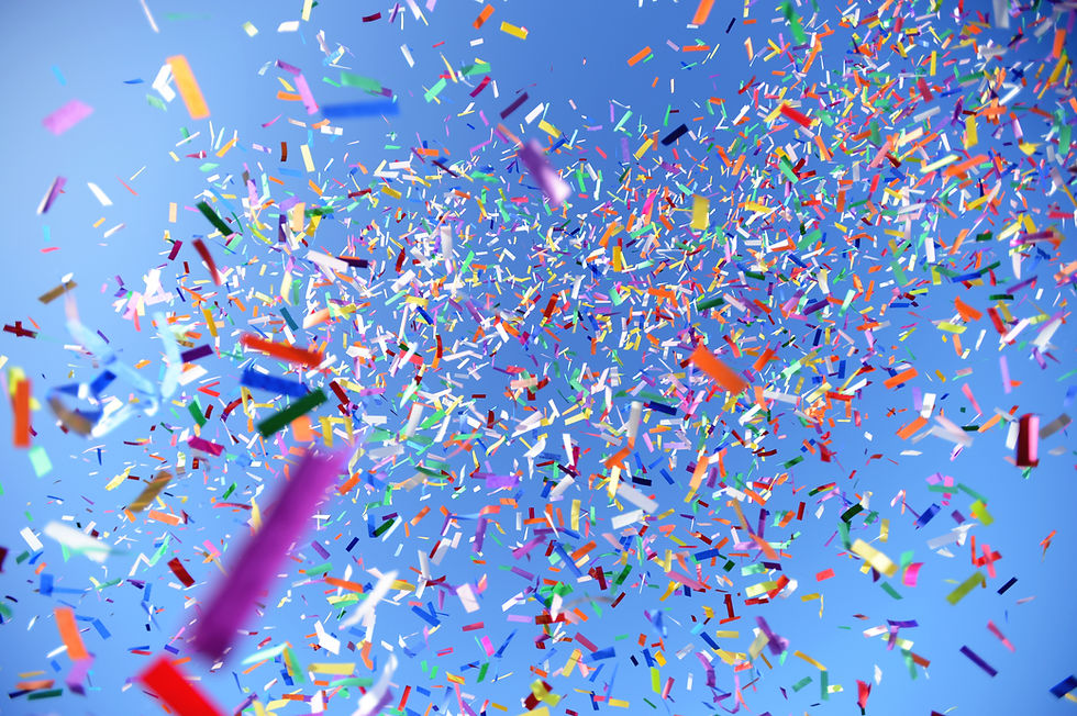 Colorful Confetti Burst