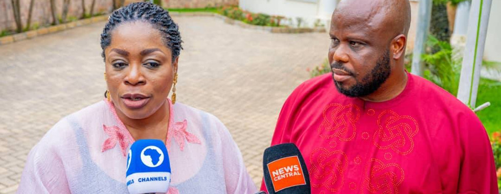 Sinach and husband commend Abia State Governor Alex Otti for visionary leadership and medical outreach support