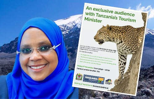 An exclusive audience with the Tourism Minister, in London