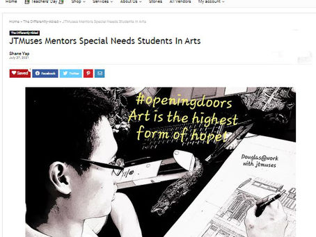 jtmuses Mentors Special Needs Students In Arts