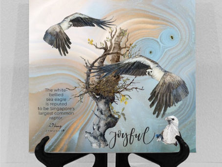 Customise a Ceramic tiles as an award!