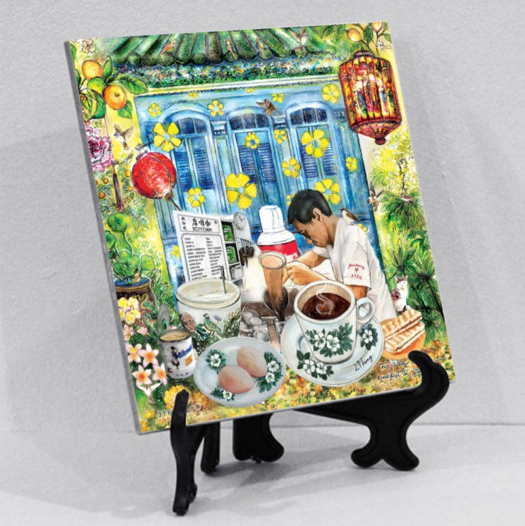 Thumbnail: Ceramic tiles as tokens or awards- Singapore playgrounds