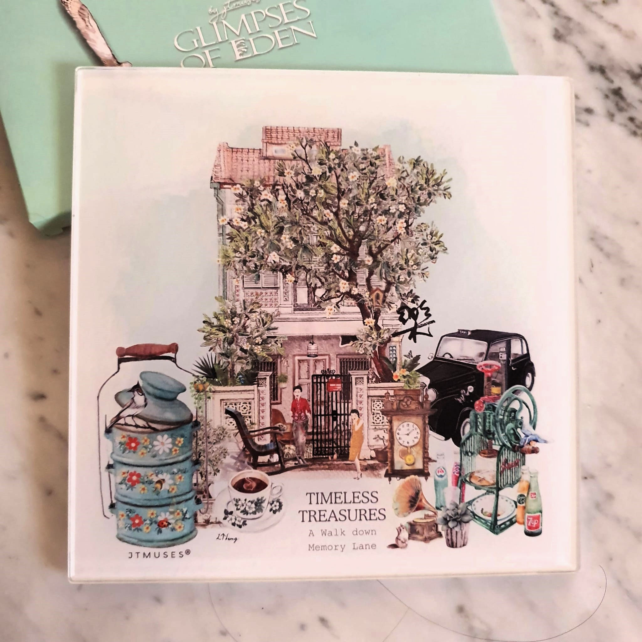 Acrylic Potholder-Joy of Joo Chiat