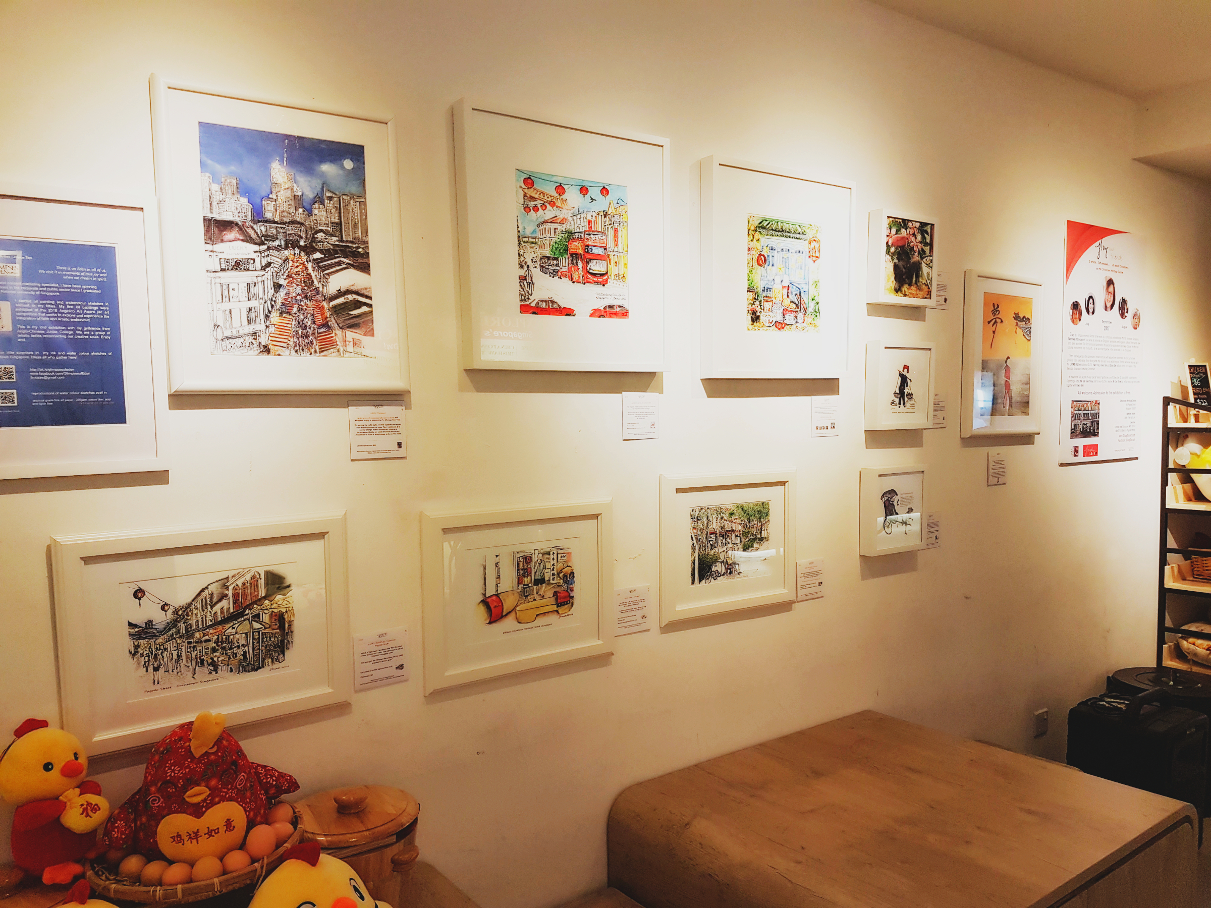 Exhibits at Chinatown Heritage Ctre