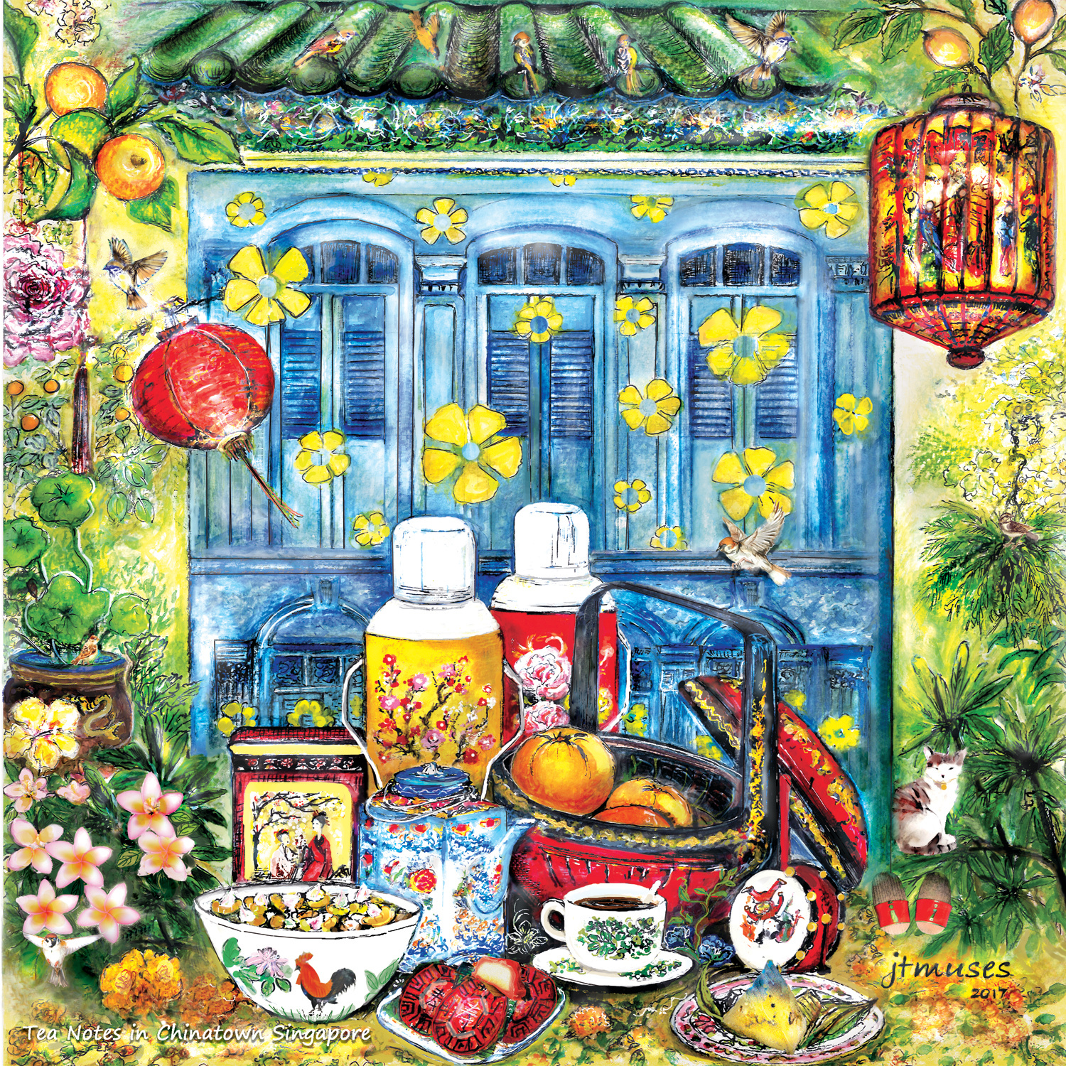 1_Edenic tea notes_square placemat