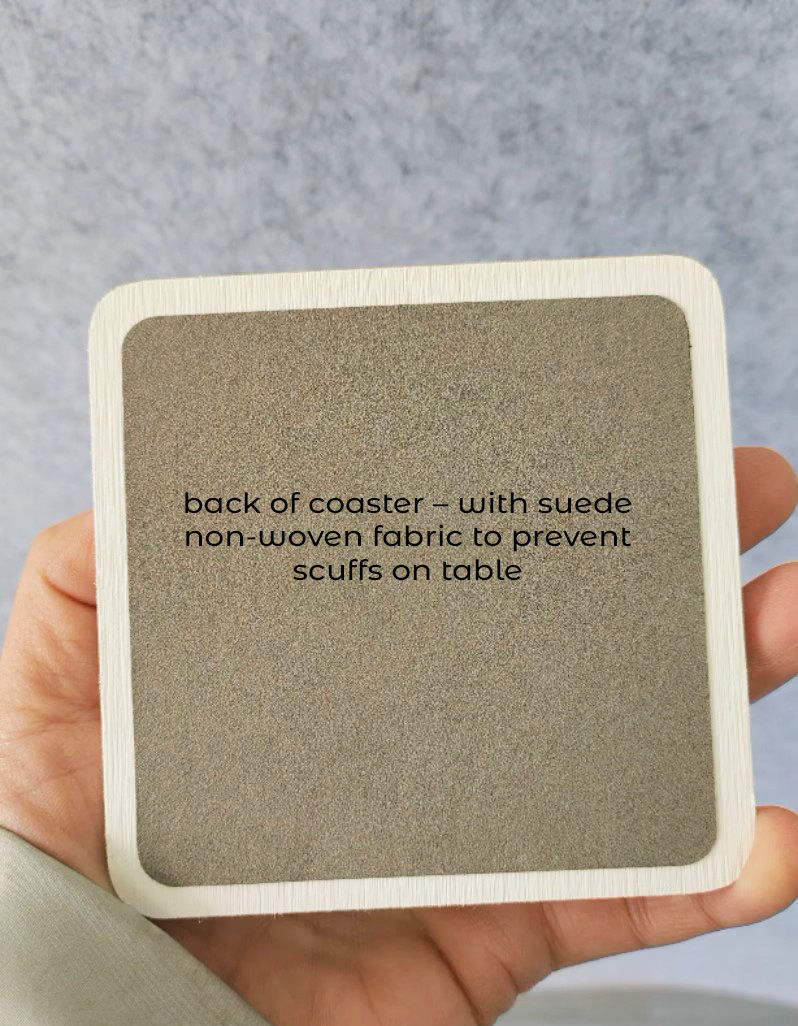 Thumbnail: Diatomite Coaster (x2) Water Absorbent - The Wings Collection