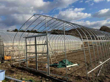 ビニールハウス施工(大阪府富田林市)