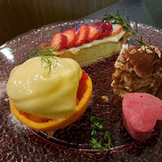 みかんじゅうすを使用したエスプーマ