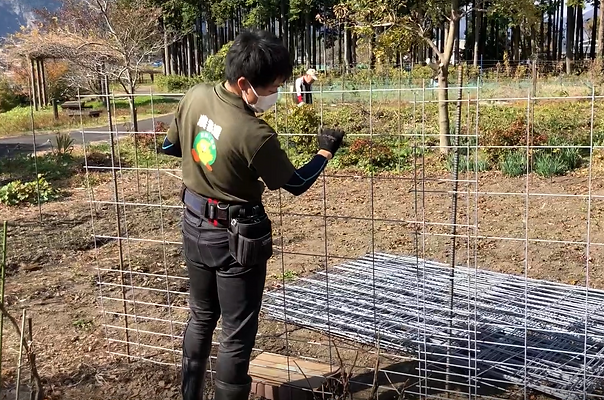 獣害対策　防獣フェンス　防獣柵　農業　家庭菜園 獣害対策 防獣フェンス 防獣柵 農業 家庭菜園