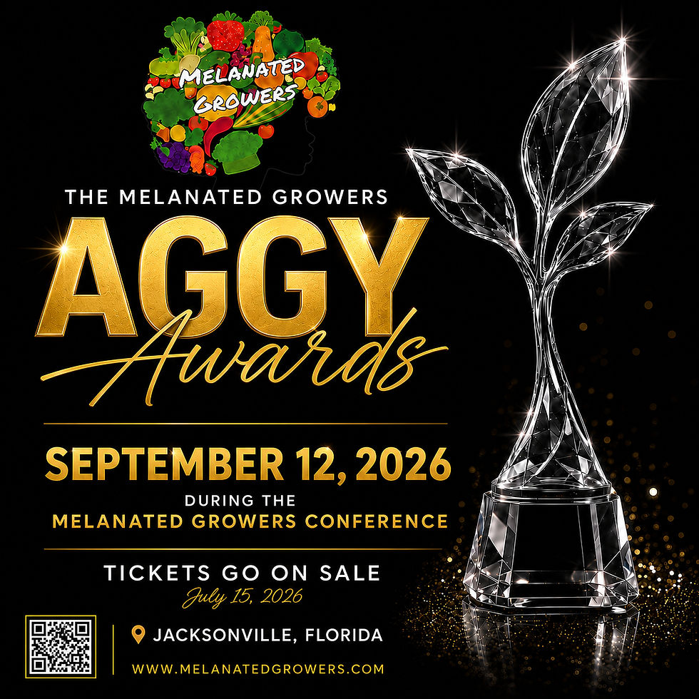 Melanated Growers 2026 Aggy Awards