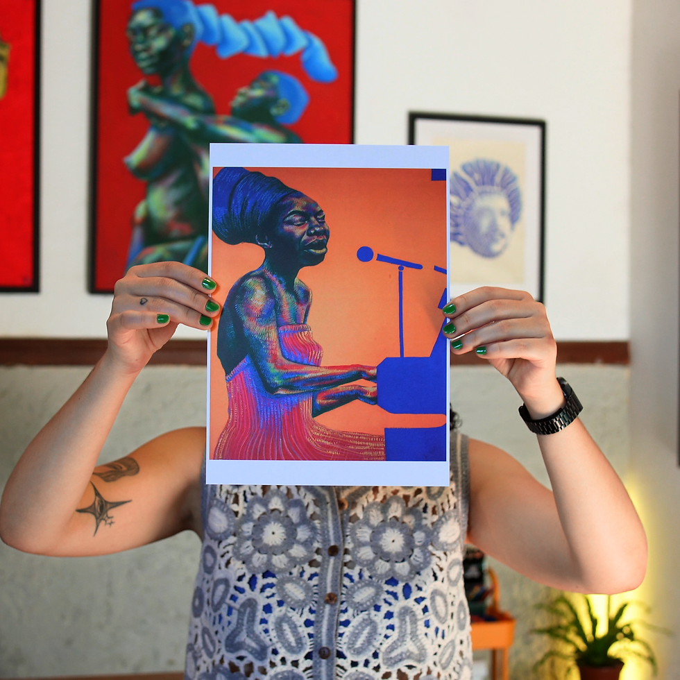 Miniatura: Print "Nina Simone"
