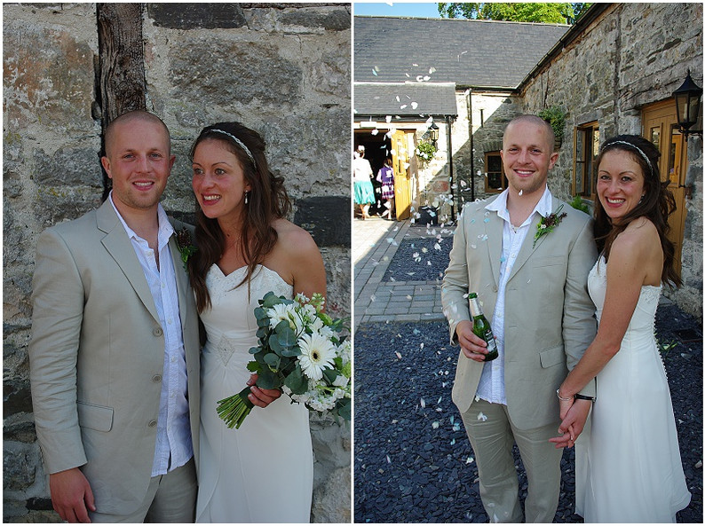 My Rustic, Welsh, barn wedding