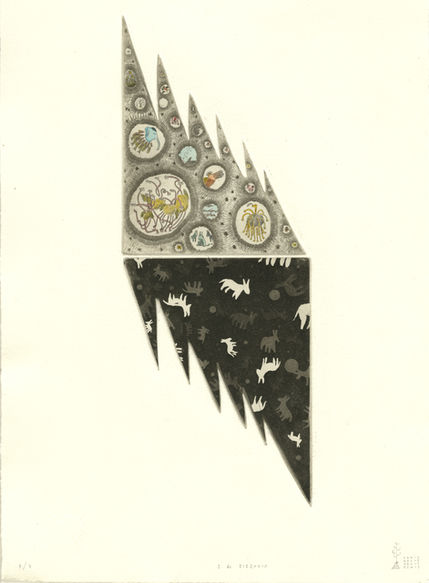 Edizione: 7
Acquaforte, acquatinta, ceramolle
28x38 cm
2023

