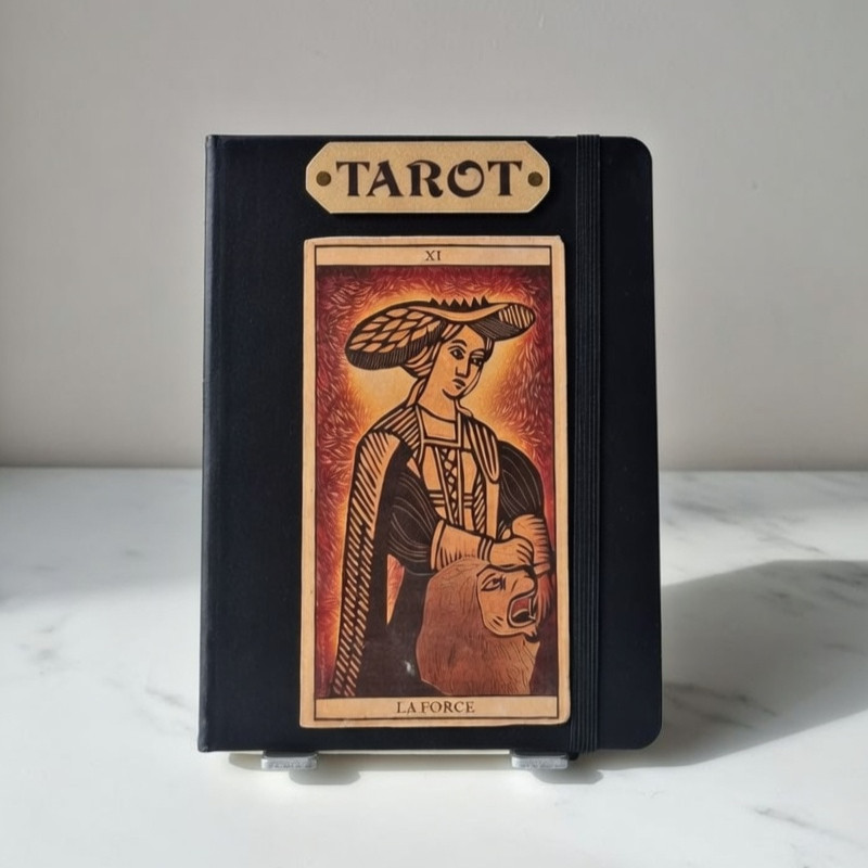 Miniature : Carnet Tarot Gravé - La Force