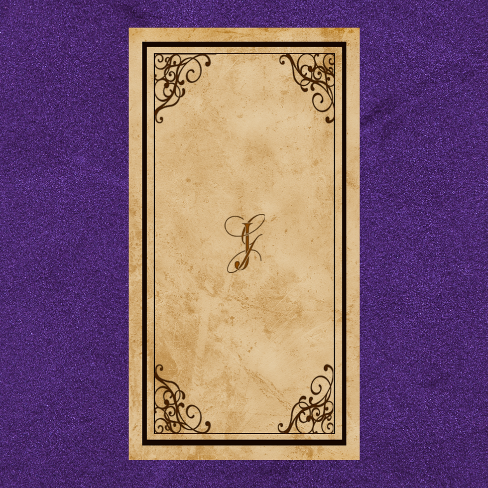 Miniature : Tarot Gravé - 22 Arcanes Majeurs