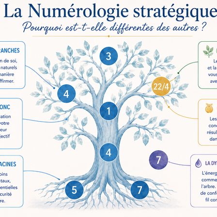 numérologie stratégique différence avec la numérologie classique