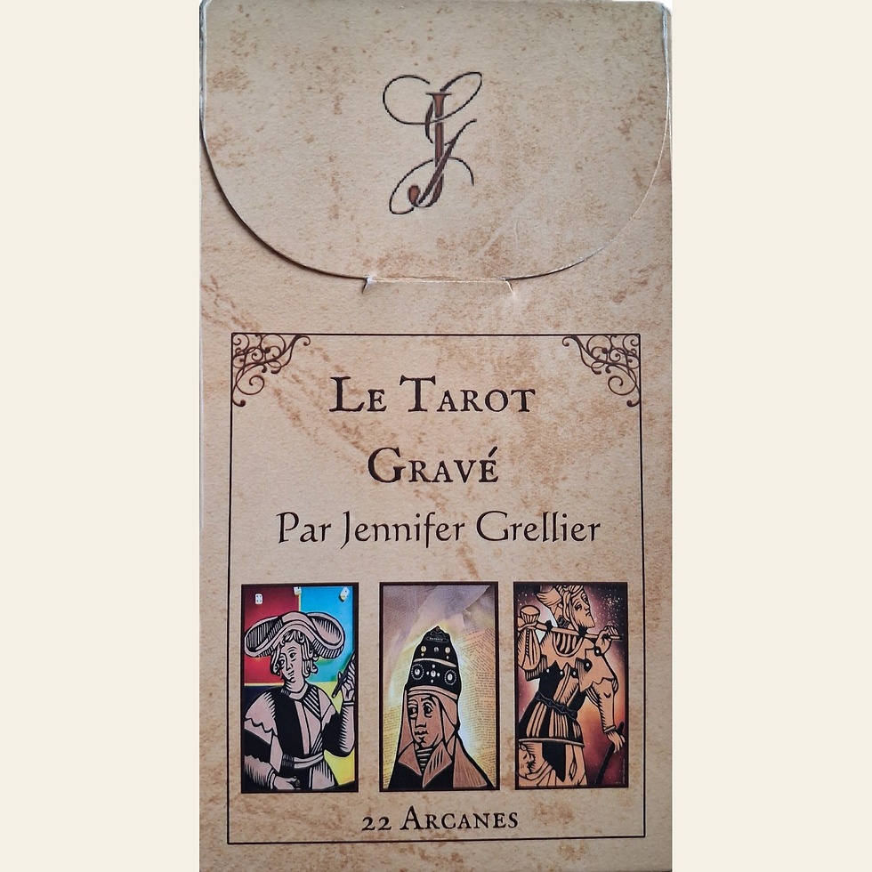 Miniature : Tarot Gravé - 22 Arcanes Majeurs