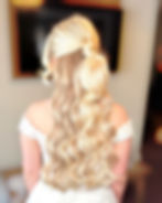 half up ponytail