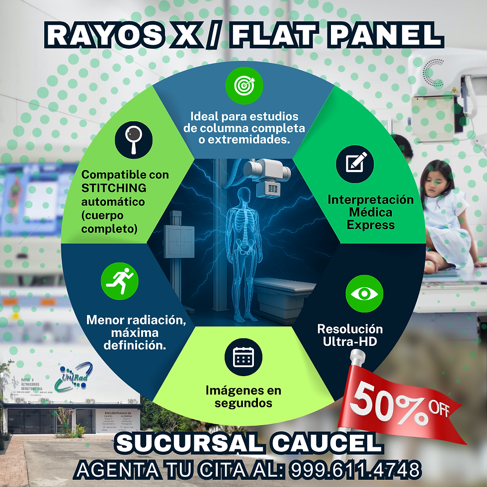 Rayos X Digital Flat Panel (Caucel y Altabrisa)