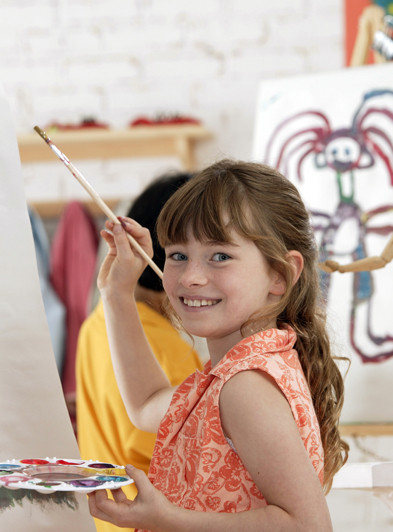 Girl Painter