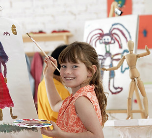 Girl Painter