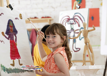 Girl Painter