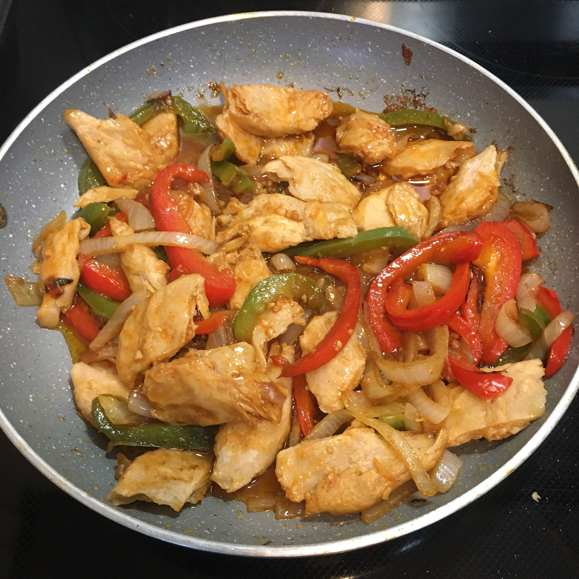 Add chicken pieces