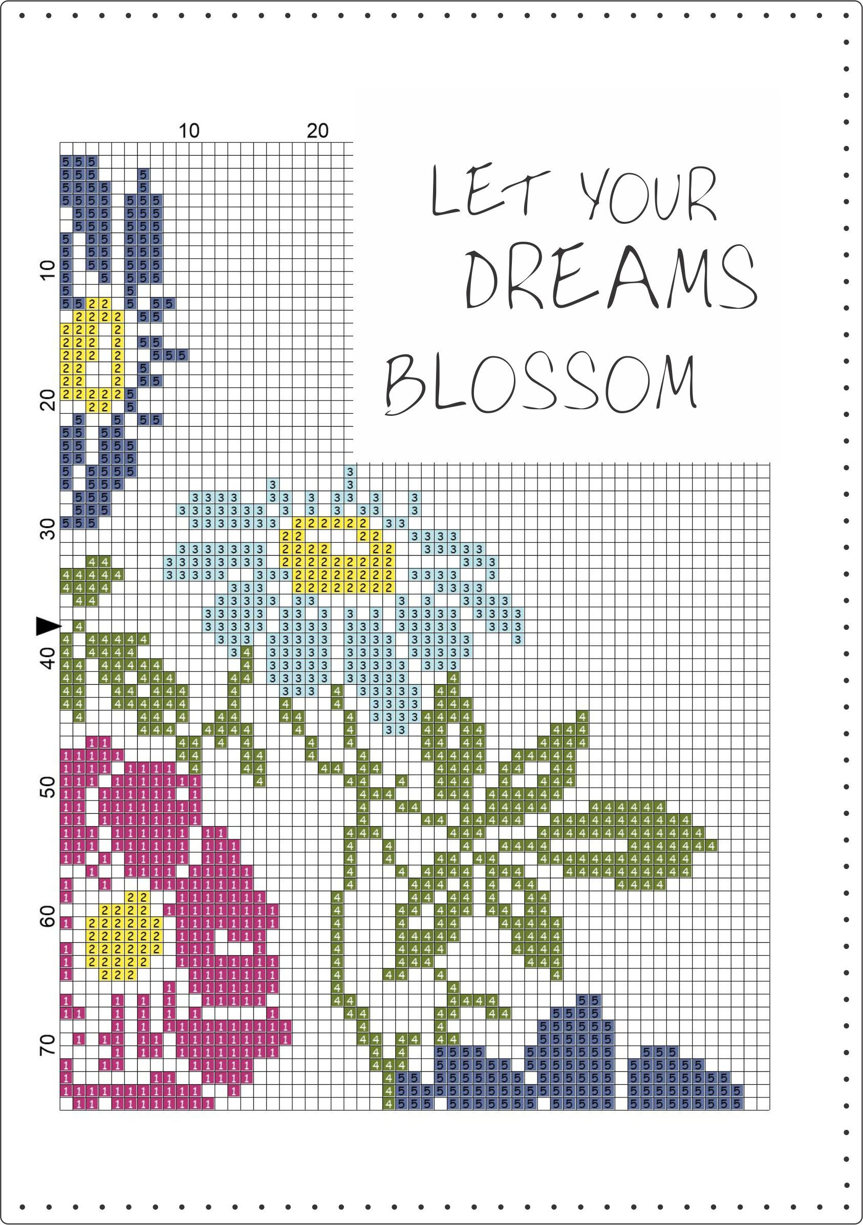 A5 Leather - Let your dreams Blossom