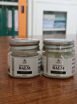 Thai balm for muscle pain used by professional Muay Thai and MMA athletes.