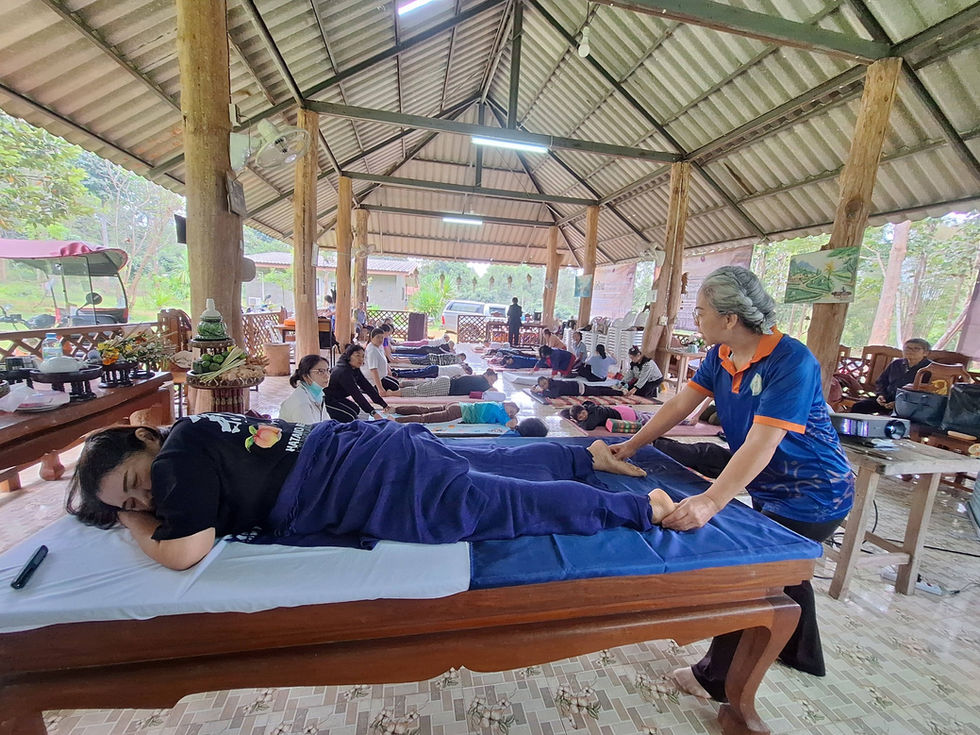 Chae sorn Lampang Benjakhun Thai Wellness Training 2025 - Massage-8