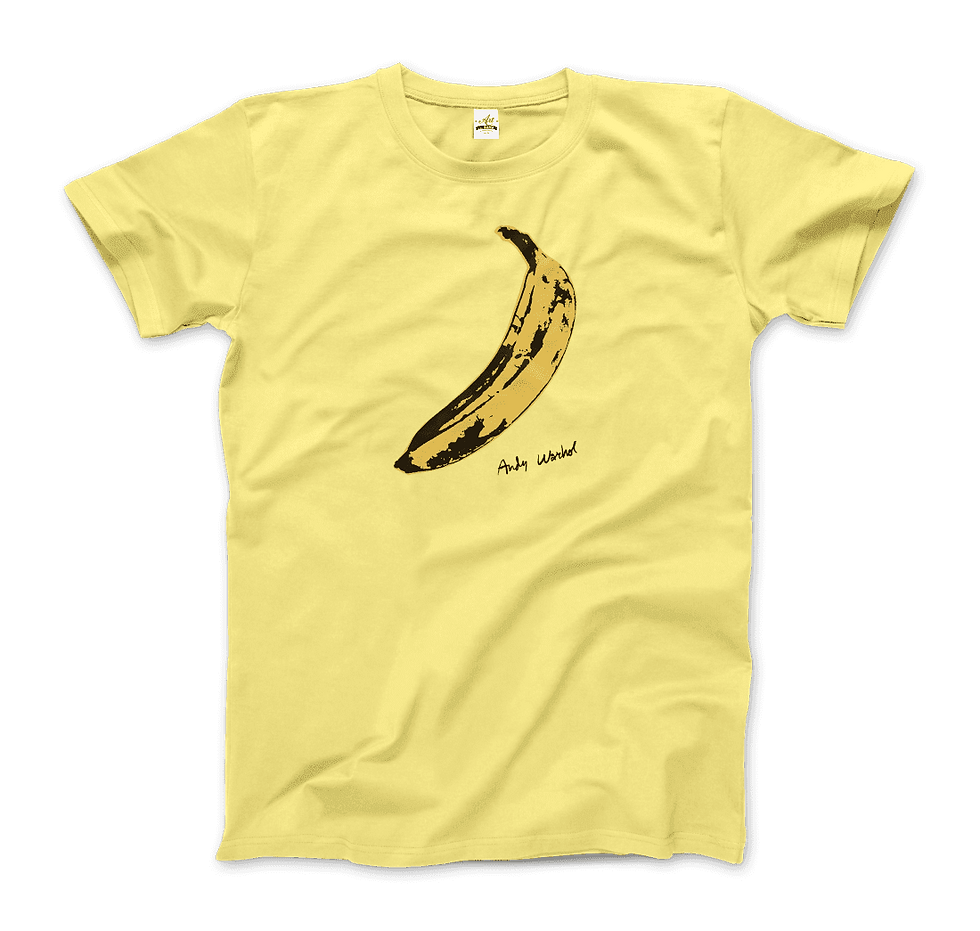 Miniaturbild: Andy Warhol's Banana, 1967 Pop Art T-Shirt