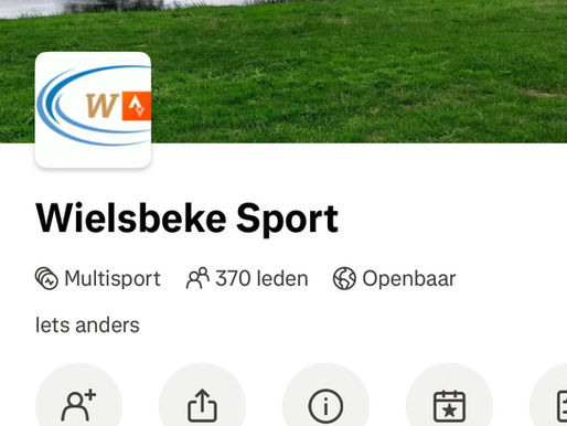 Komt ‘Wielsbeke Sport’ op Strava nog terug?