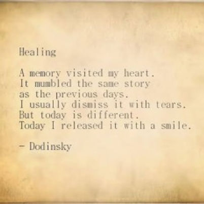 Day 8:  Being physically present and turning the intangible into that which can be touched