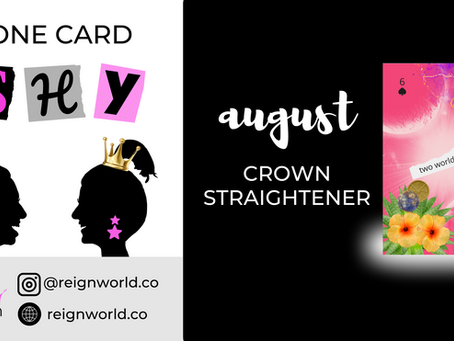 August Crown Straightener: Straddling Two Worlds & Finding Joy