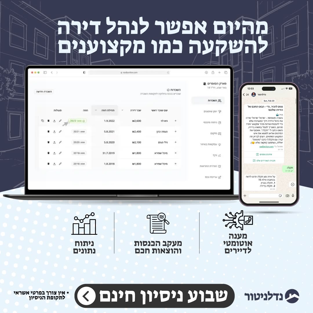 קריאייטיב מתוך העבודה עם נדלניטור