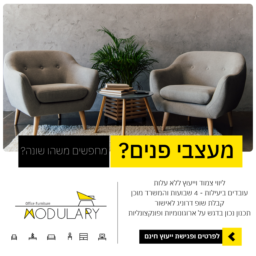 קריאייטיב מתוך תיק מודולרי, תוצר 14
