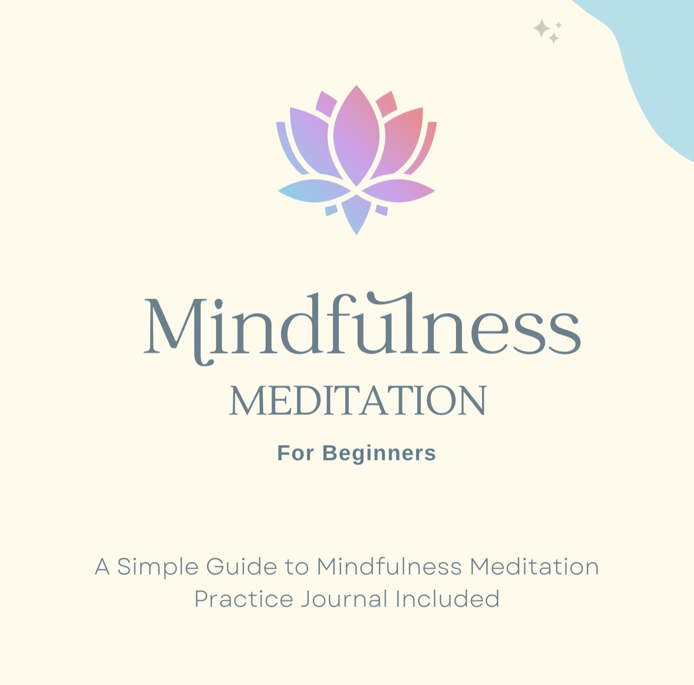 Mindfulness Guide & Journal for Beginners