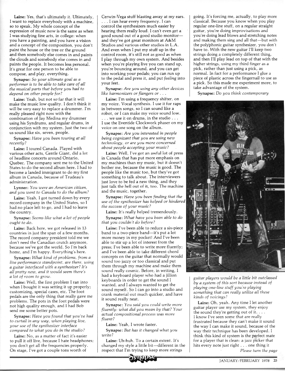 Interview with Timo Laine in Synapse.