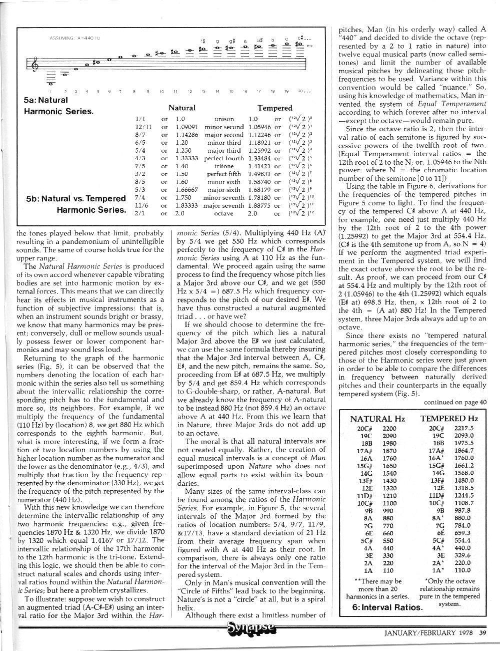 The Beat Goes On, cont.