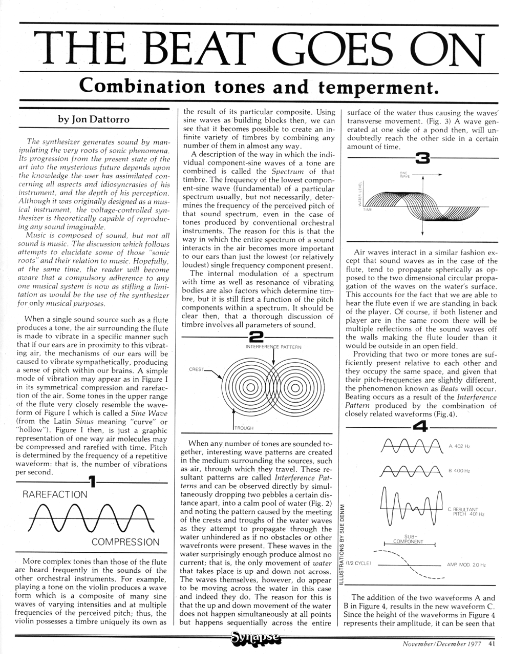 Article: Combination Tomes and Temperment.