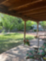 Starlight House Back Yard and Patio