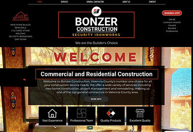 Bonzer Construction NM home