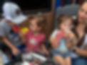 Kids at Table sharing Ice Cream
