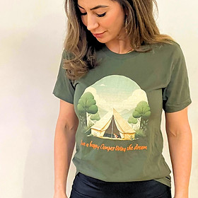 Happy Camper T Shirt