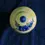 Thumbnail: Top view of the Quimper Style Storage Jar with a Grape Vine Design